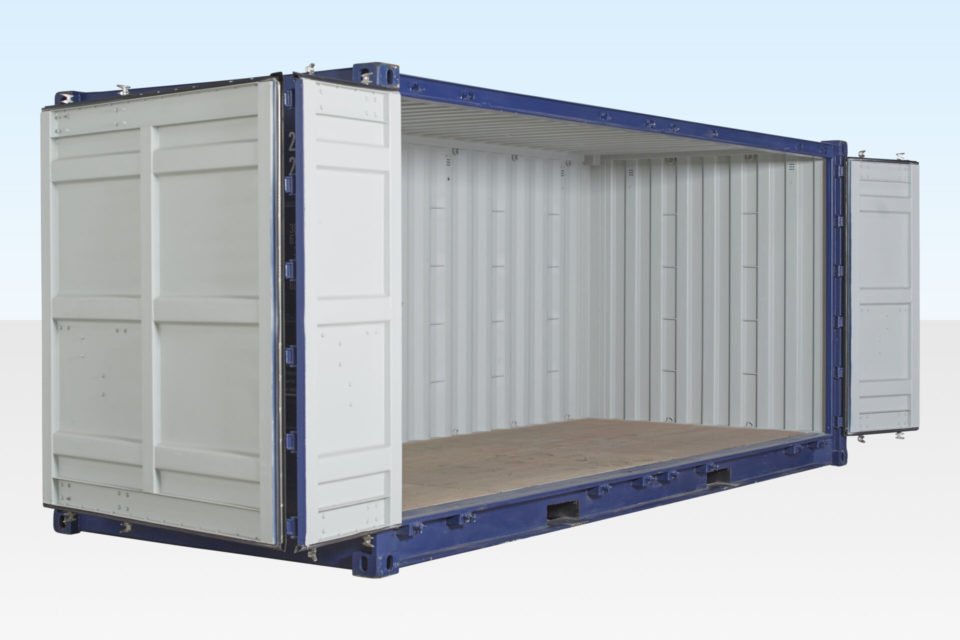 20ft Open Side / Full Side Access Container