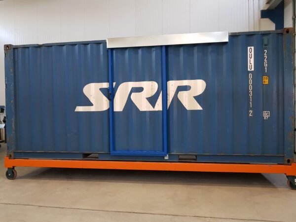 20ft Hi Cube Container (9′ 6″ high) suitable for IBC storage Sliding Door