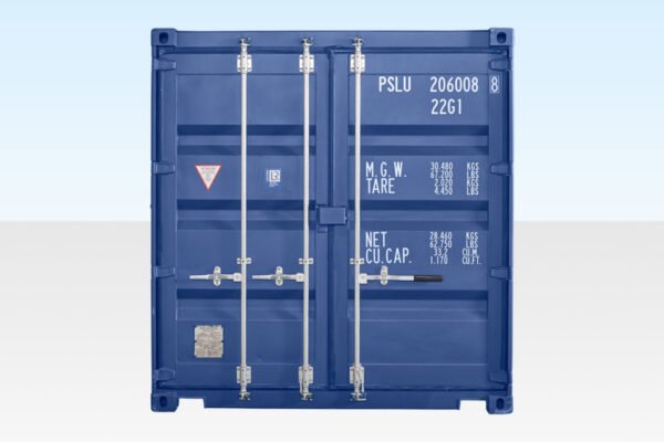 20Ft Shipping Container (One Trip) – Blue