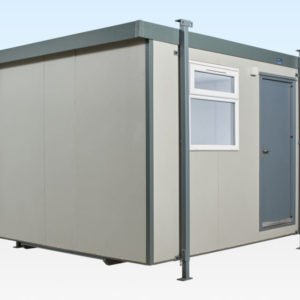 2+1 Steel Toilet Cabin 12Ft x 9Ft