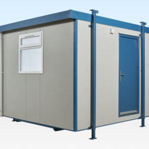 2+1 Steel Toilet Cabin 12Ft x 9Ft