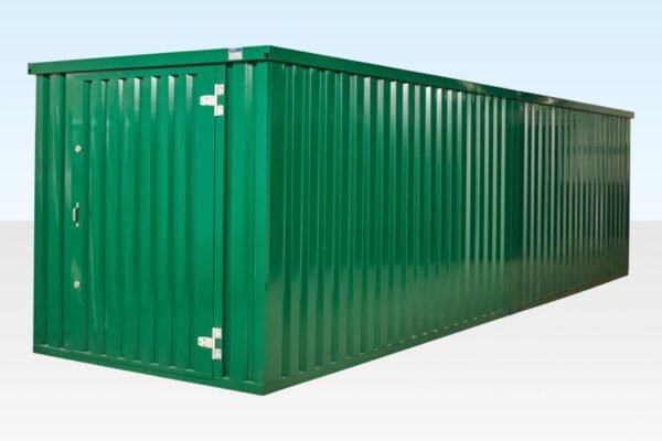 8M X 2.1M End Linked Flat Packed Container Bundle (Powder Coated)