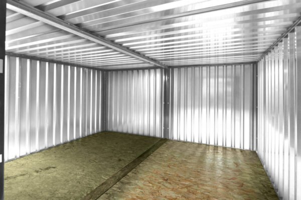 3M X 4.2M Side Linked Flat Pack Container Bundle (Galvanised)