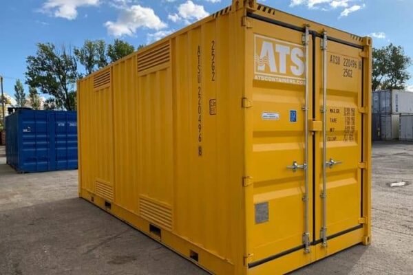 30ft x 8ft Shipping Container (One Trip) – Yellow