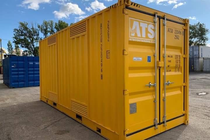 30ft x 8ft Shipping Container (One Trip) – Yellow